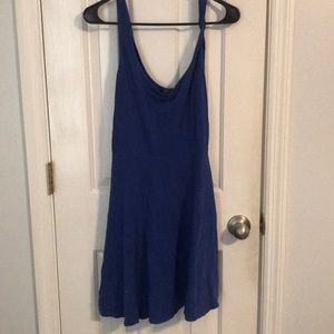 Blue beach dress
